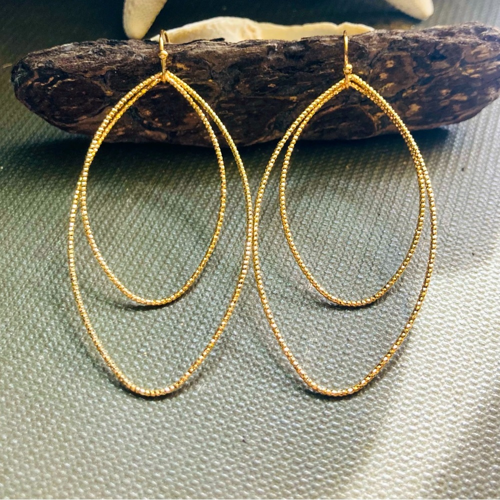 Gold Earring Bundle - image 2